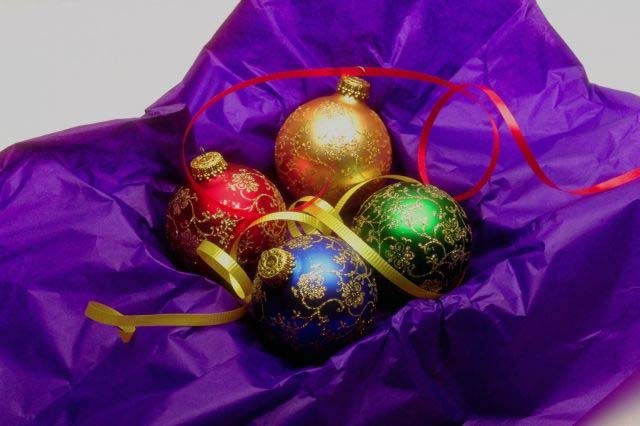Christmas baubles