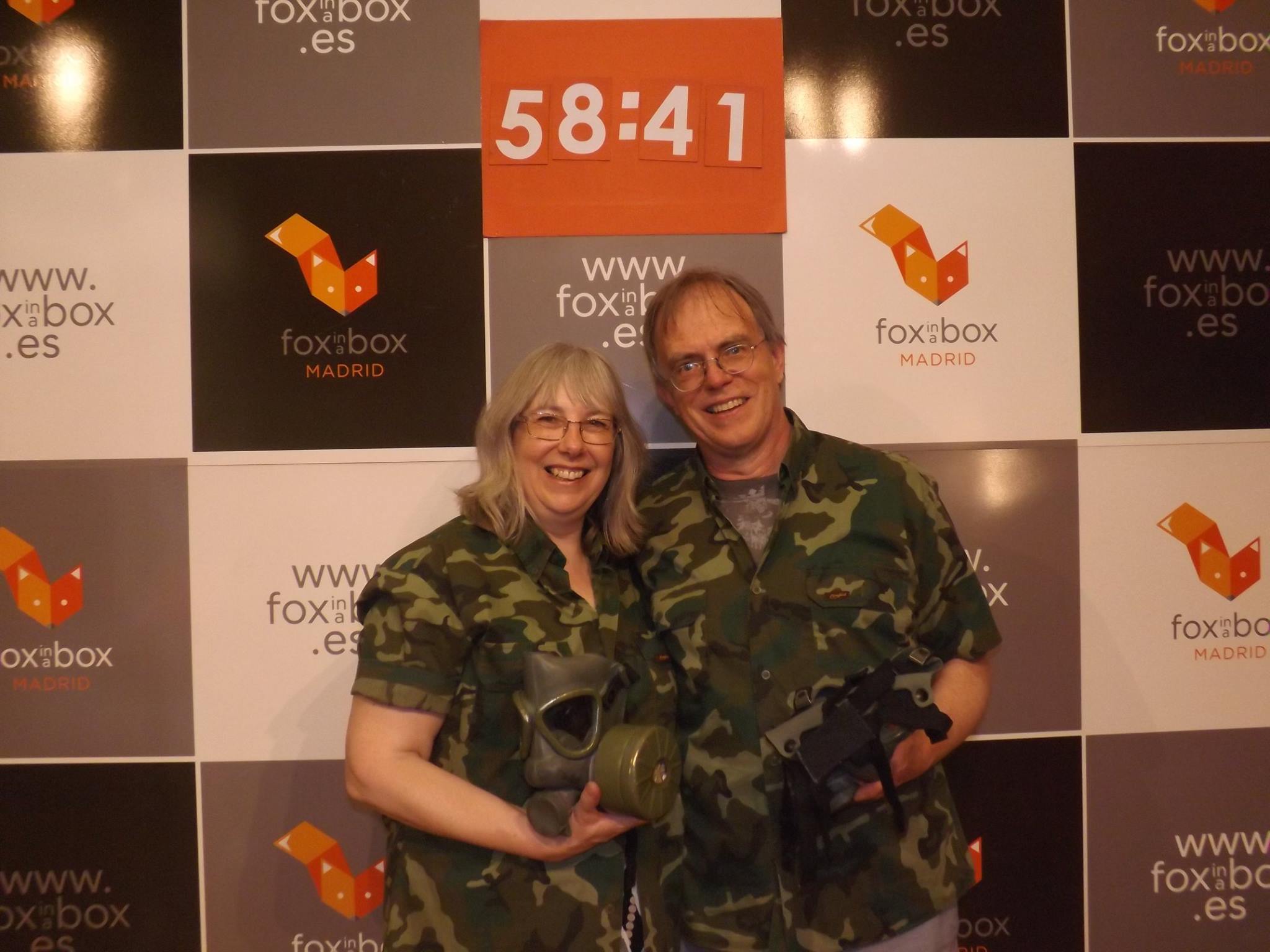 Invitation To Events saving the world - the Bunker Escape room at fox-in-a-box-madrid