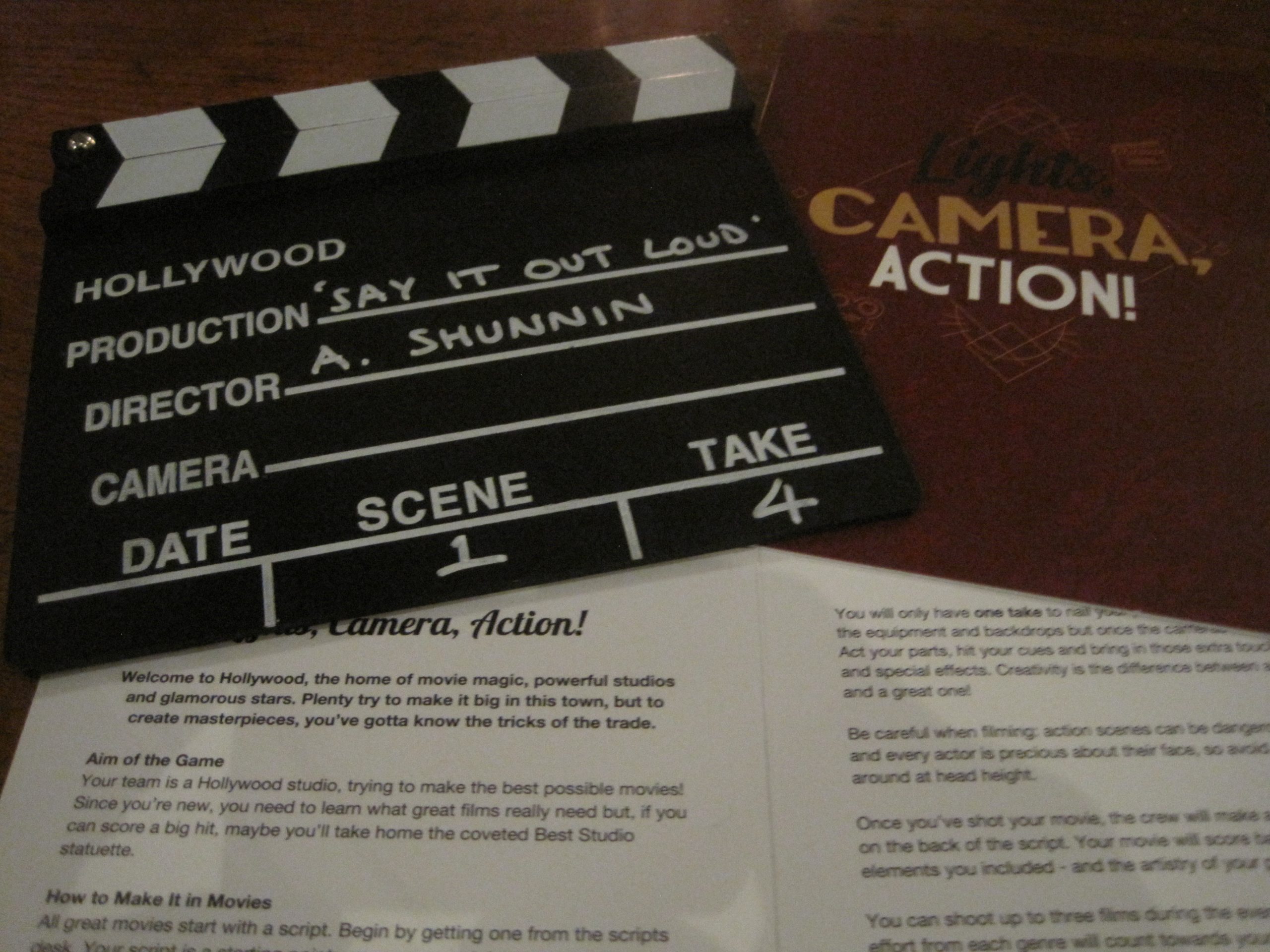 Lights, Camera, Action - photo by Juliamaud