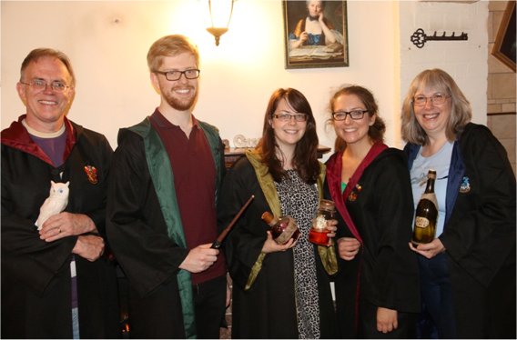 Team complete The School of Witchcraft and Wizardry