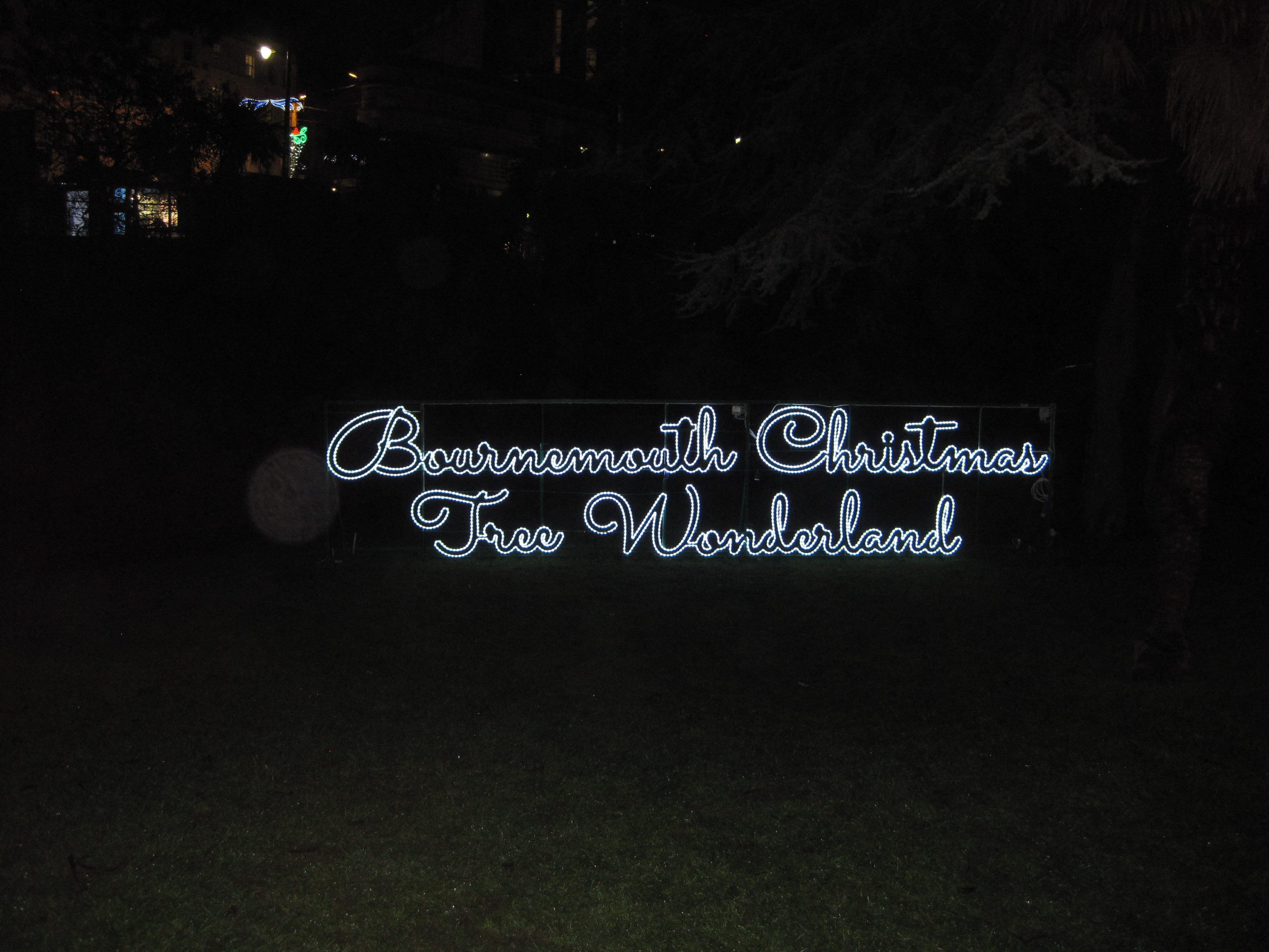 Bournemouth Christmas Tree Wonderland - photo by Juliamaud
